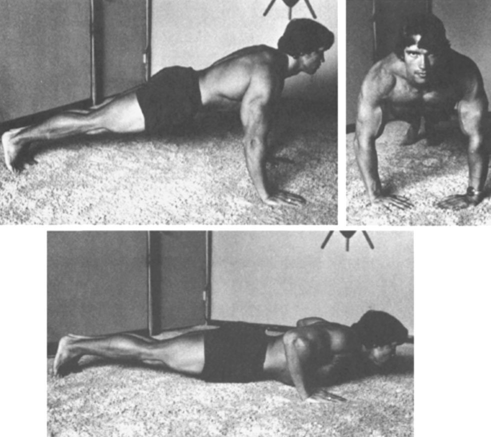 Отжимания от пола 