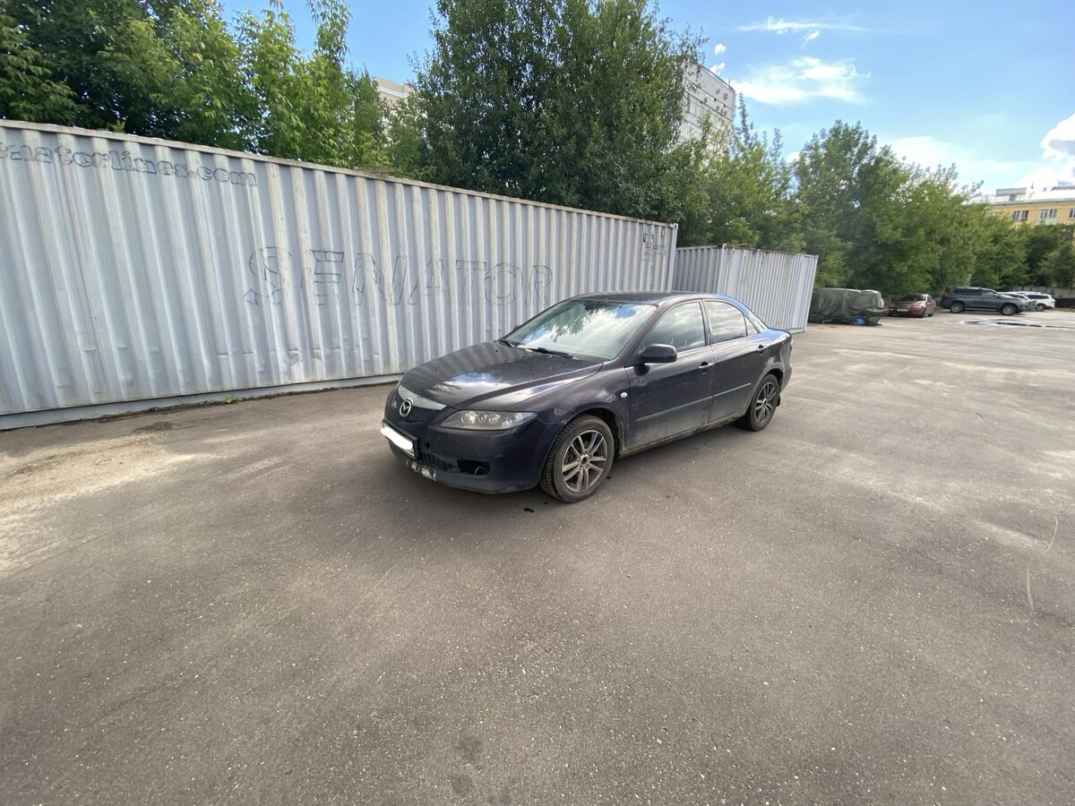 Мазда 6 рестайлинг в кузове GG