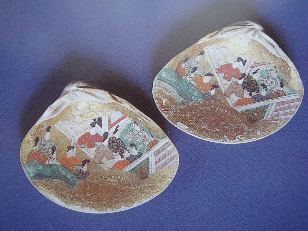 Ракушки с рисунками для игры в каиавасэ