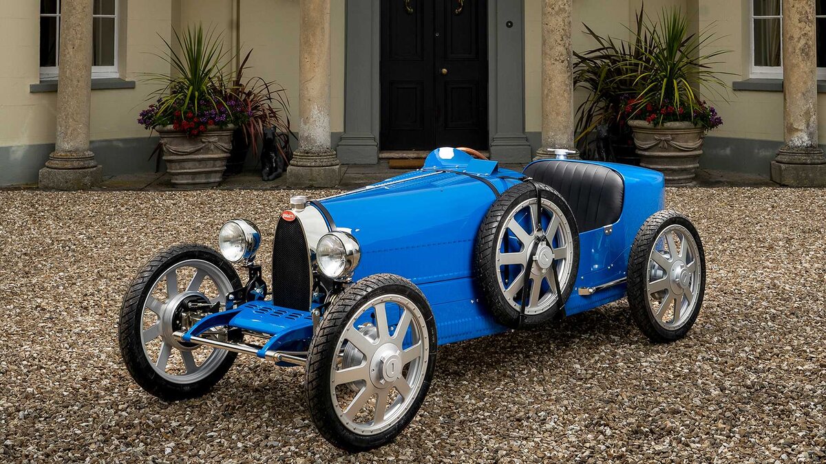 Серийный Bugatti Baby II: не совсем детский электромобиль