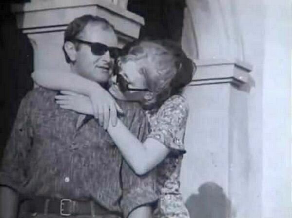 Анна Герман с мужем