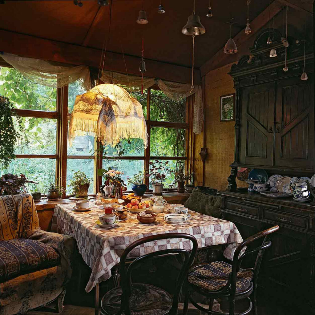 Подмосковная дача художника Виктора Бибикова.