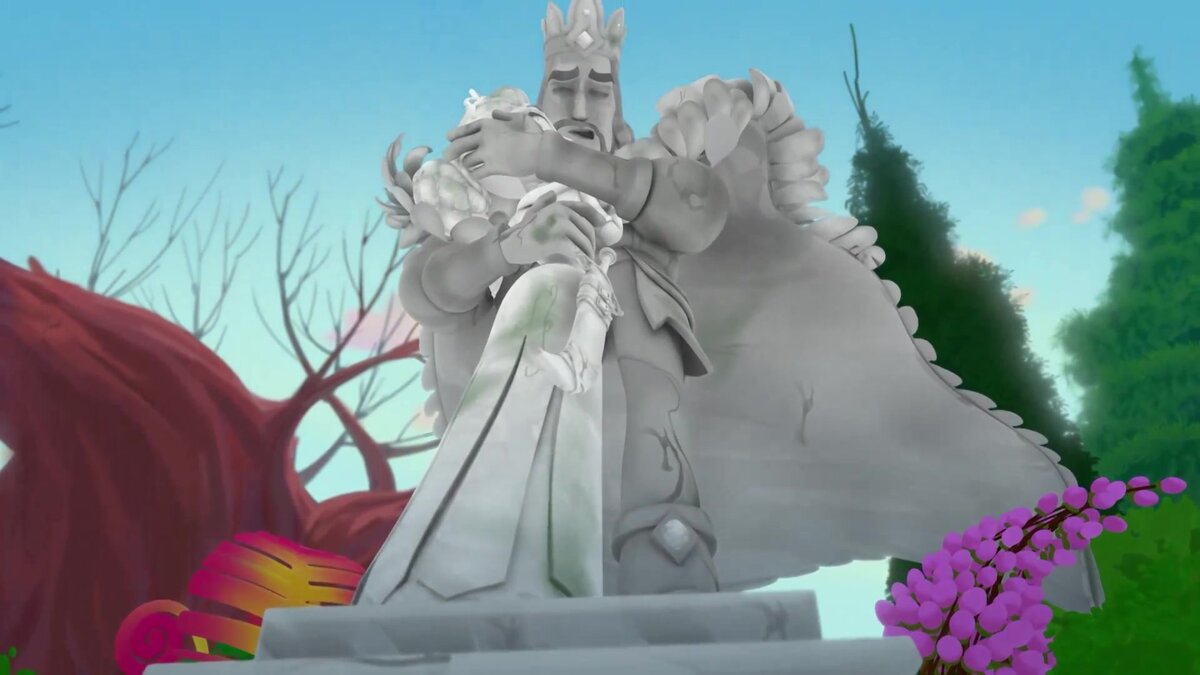                                             Родители Алёны попали под заклятье камня