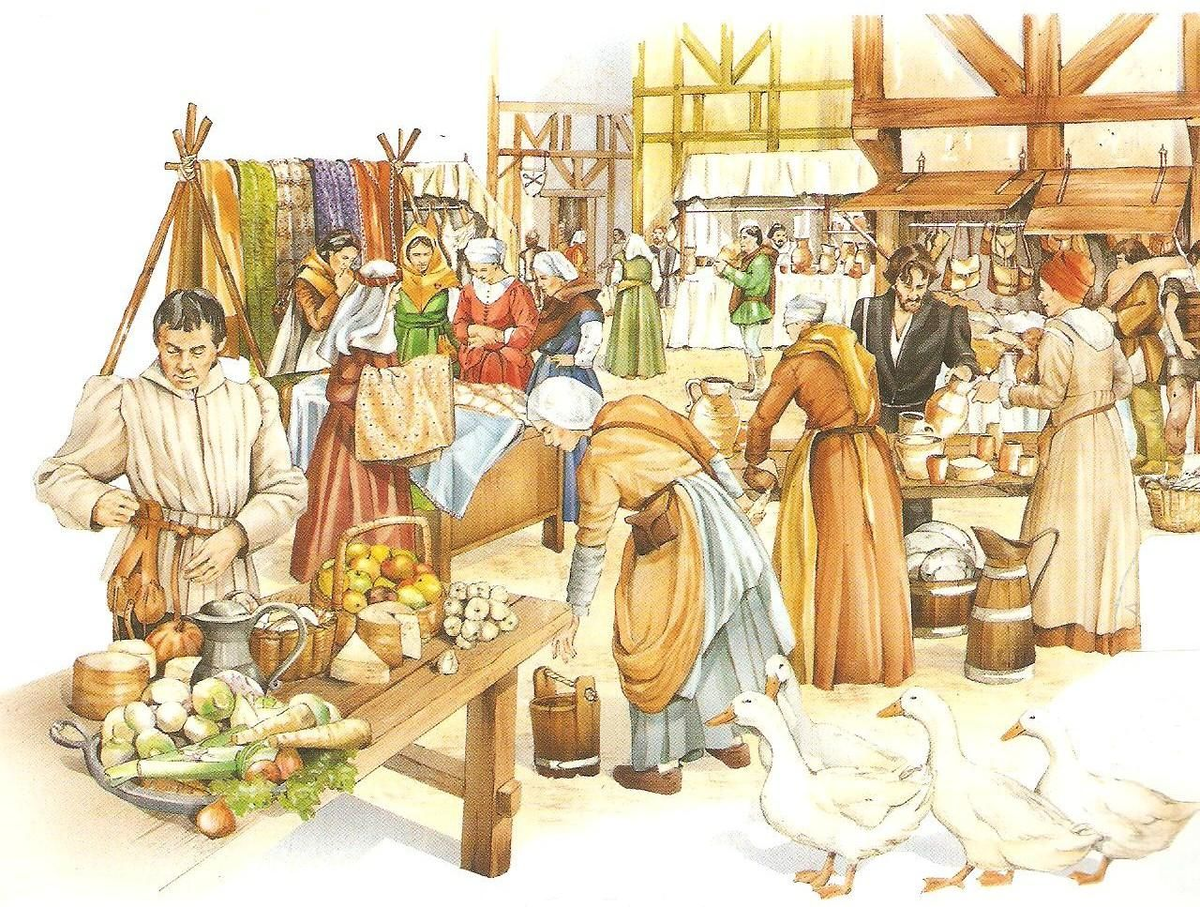 Так торговали в Европе
