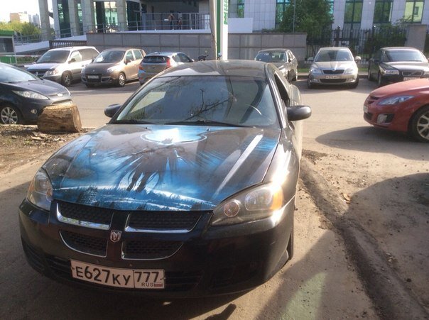 Dodge Stratus Coupe Мой.Крылья стоили по 30 тысяч,капот 50,бампер копию 15 тысяч.
