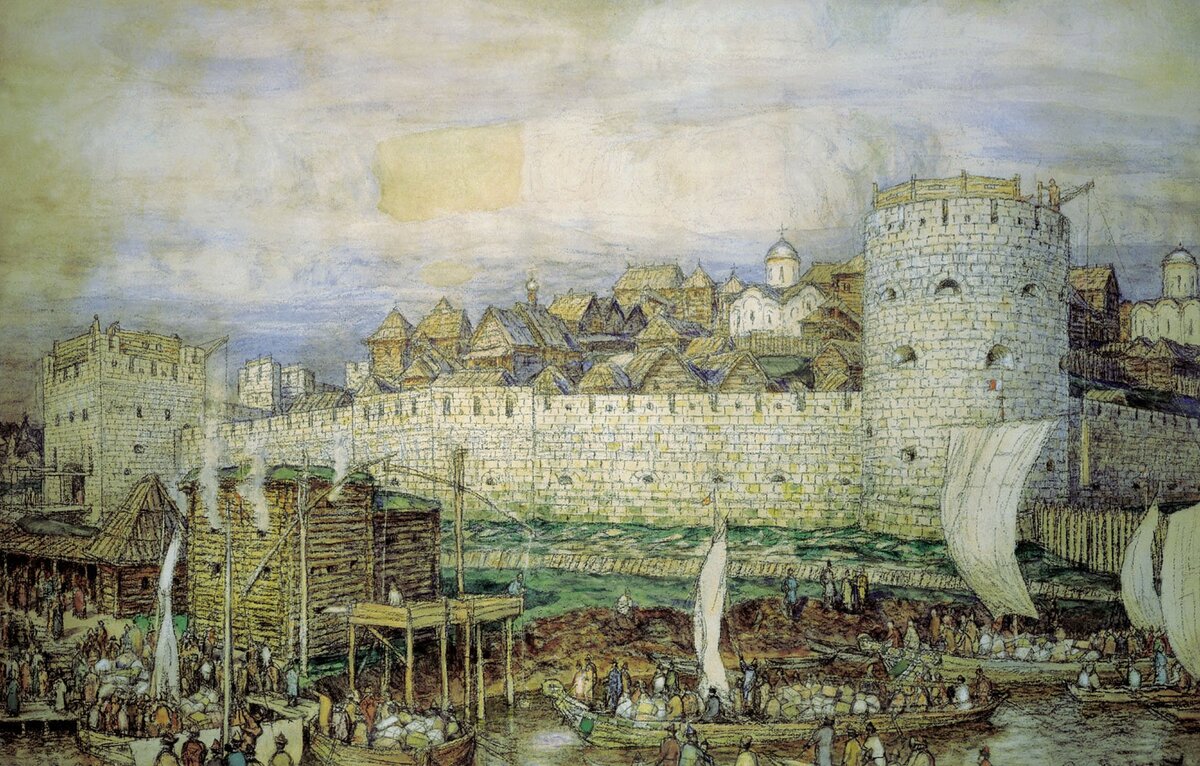 Белокаменный кремль Дмитрия Донского (фото из Интернета)