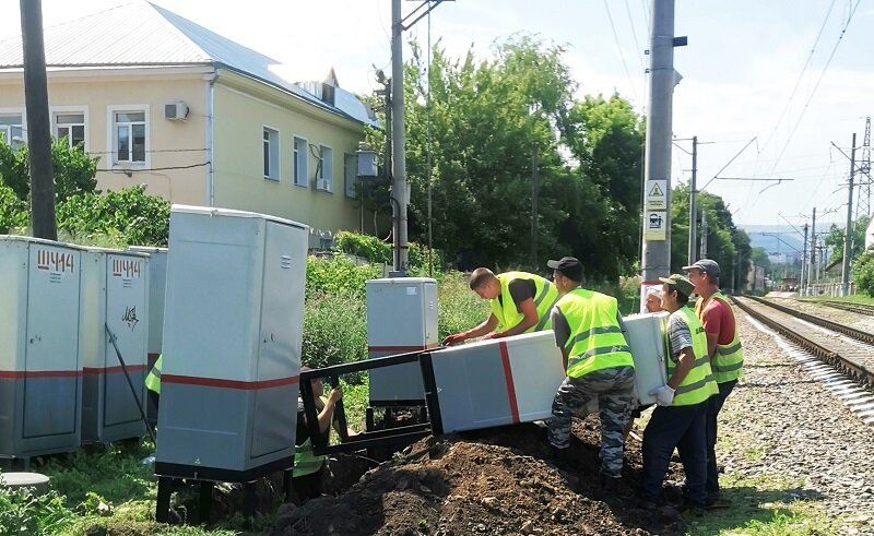 Шкаф сцб на перегонах