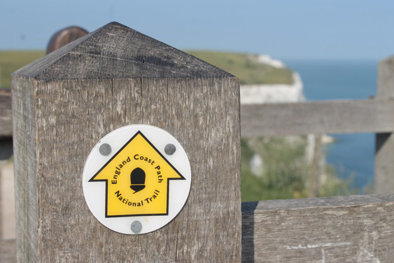 указатель тропы England Coast Path // Источник: Картинки Гугл