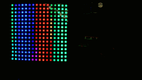 Переключаем эффекты матрицы с помощью энкодера