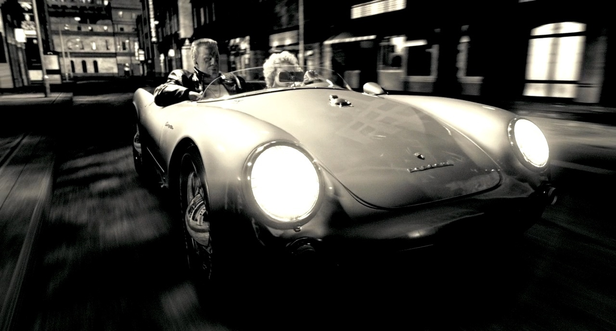 Porsche 550 Spyder в фильме Город грехов / Sin City (2005).