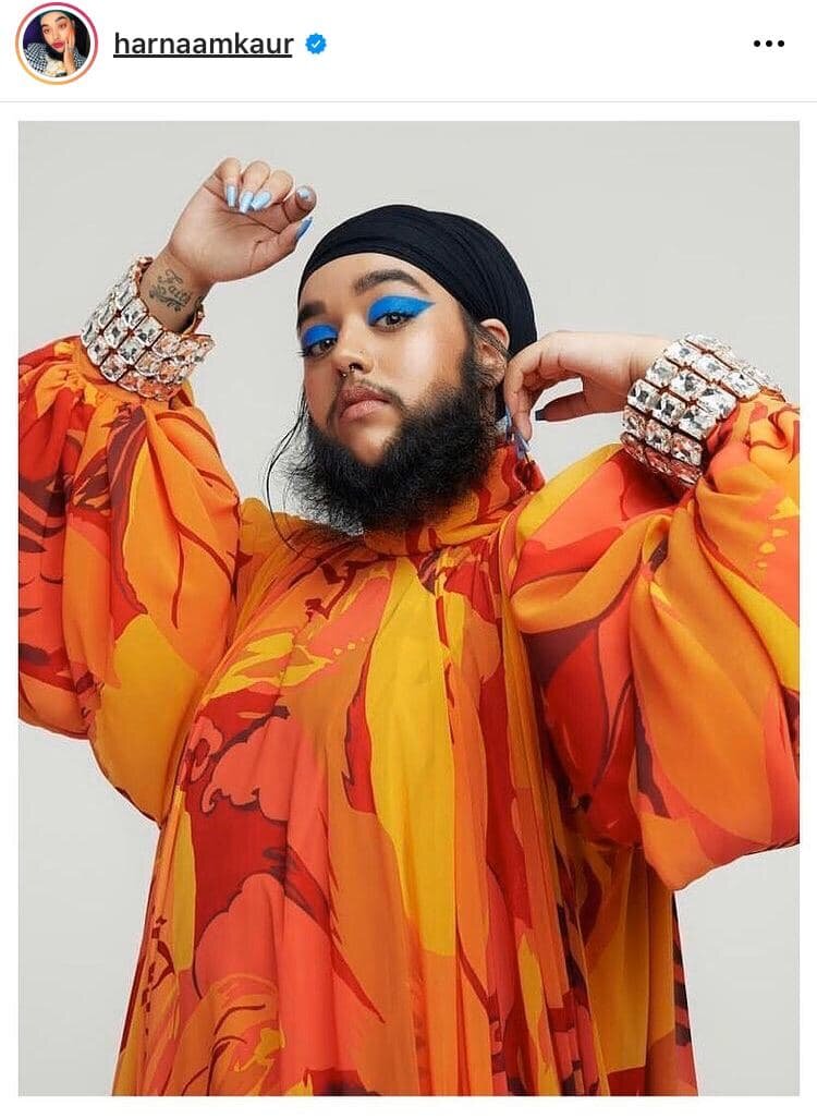 фотографии из инстаграма Harnaam Kaur