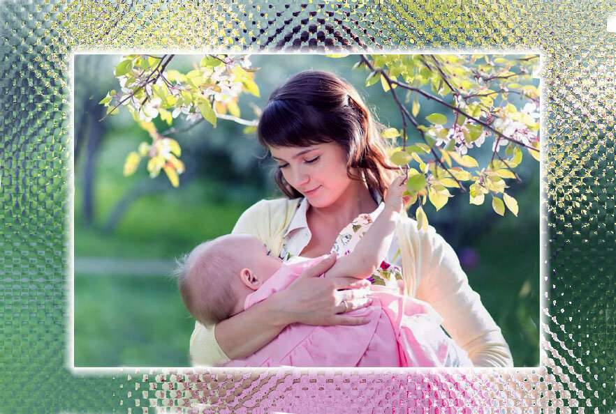 Снегурочка и Вероника. Фото из бесплатных источников. Обработка автора