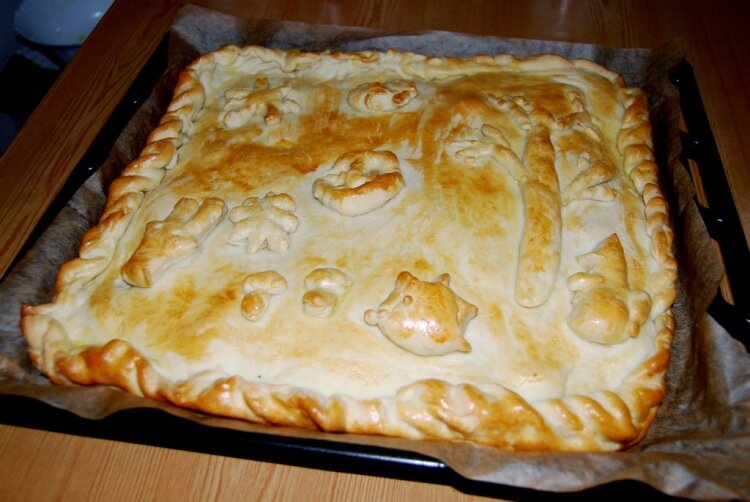 Пирог с горбушей - 7 пошаговых рецептов с фото