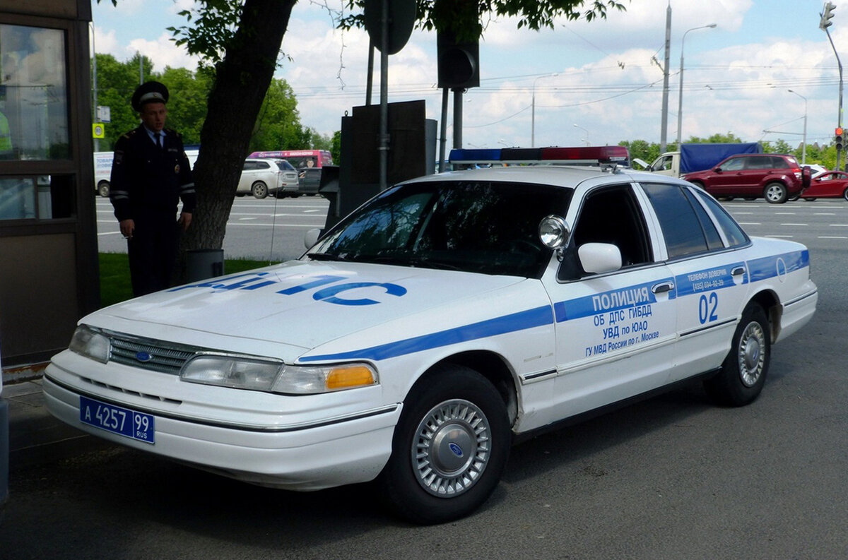 Ford Crown Victoria столичного полка ДПС