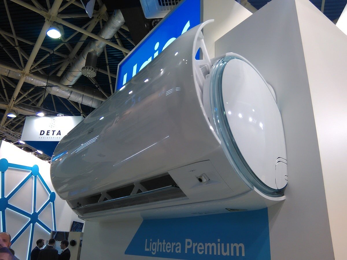 Кондиционер Haier на выставке