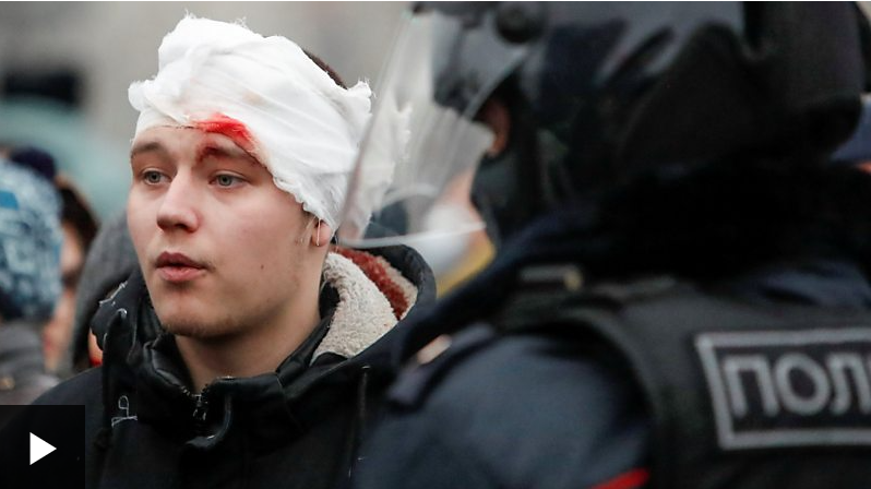 митинг, навальный, Россия, Путин