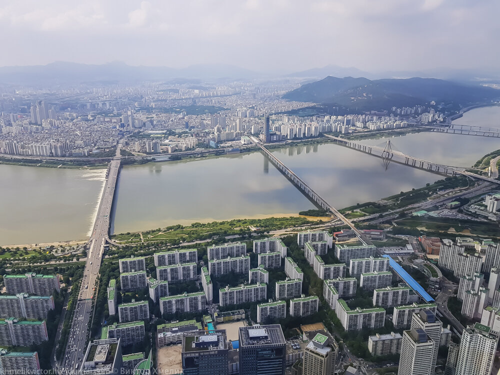 Вид со смотровой площадки Lotte World Tower. Фото из интернета.