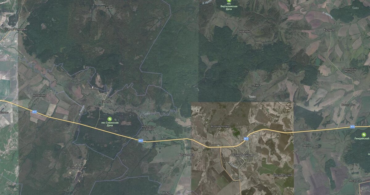 Севернее реки Сивинь - Старошайговский и Краснослободский районы.