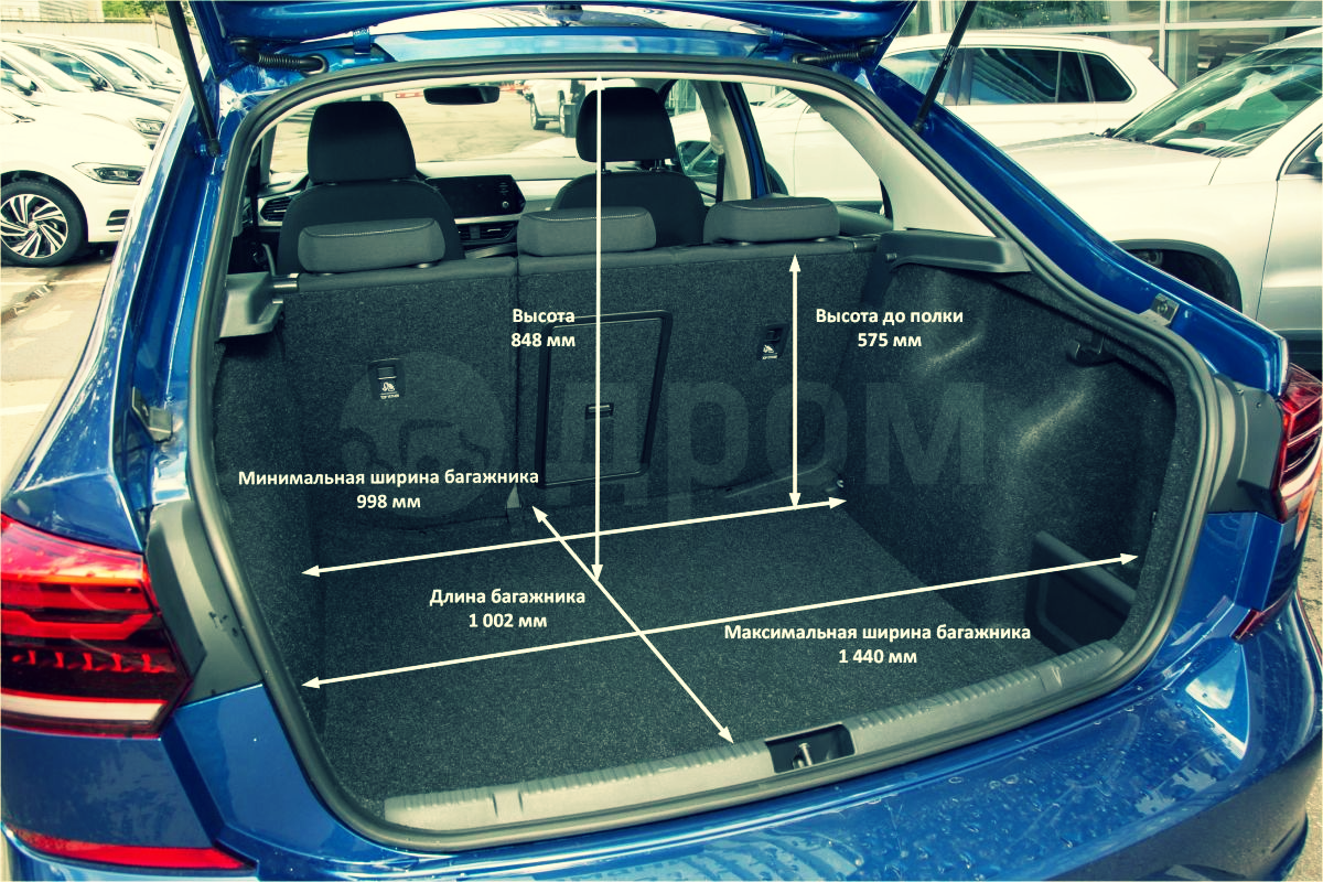 Багажник со сложенными сидениями составляет в объеме почти 1500 литров. Фото из свободных источников. 