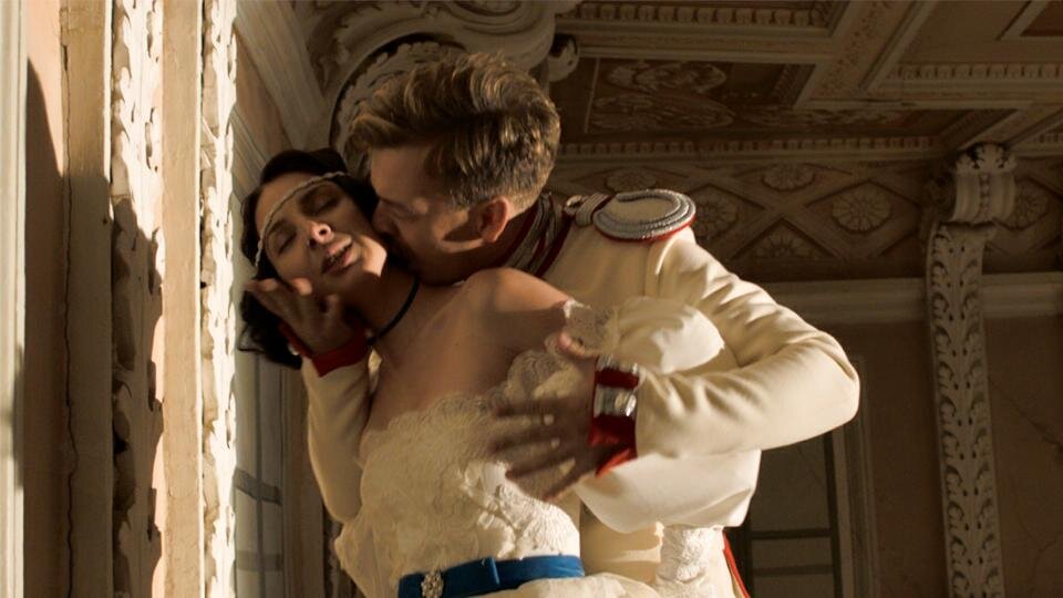 Кадр из фильма "Дуэль. Пушкинъ - Лермонтовъ", производство Brave Rabbit