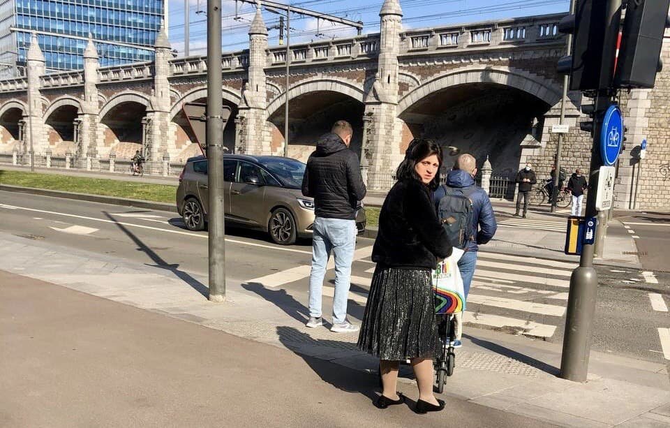 По дороге к центральному вокзалу Антверпена