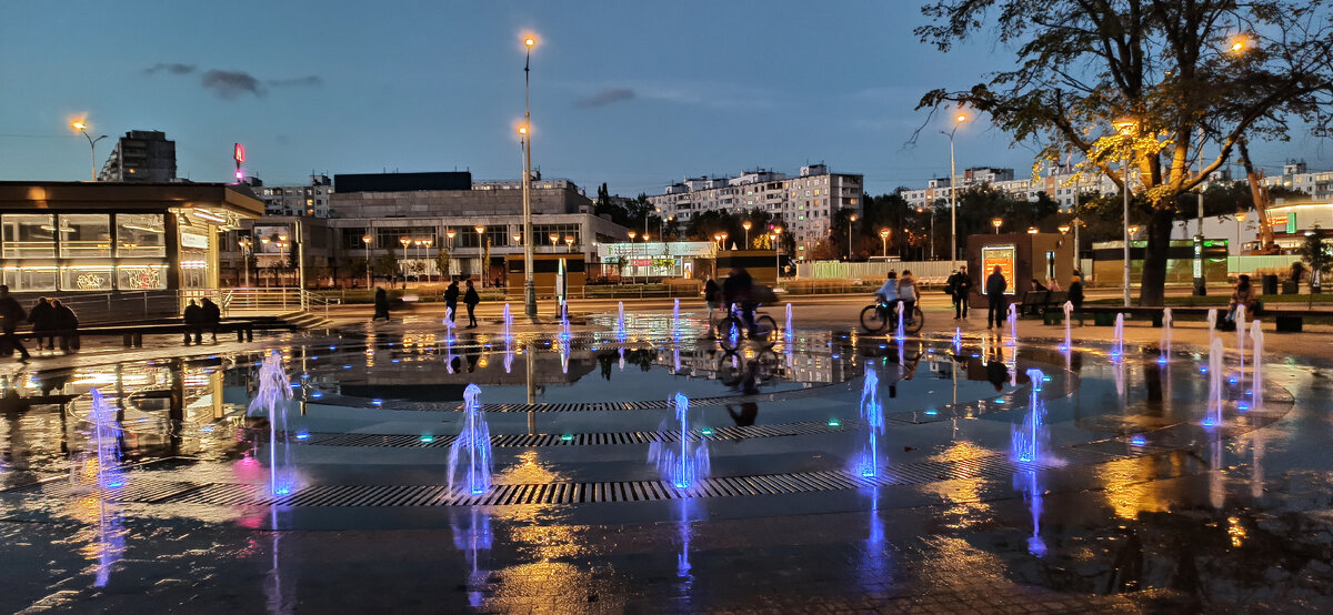 Немного вечерней прогулки