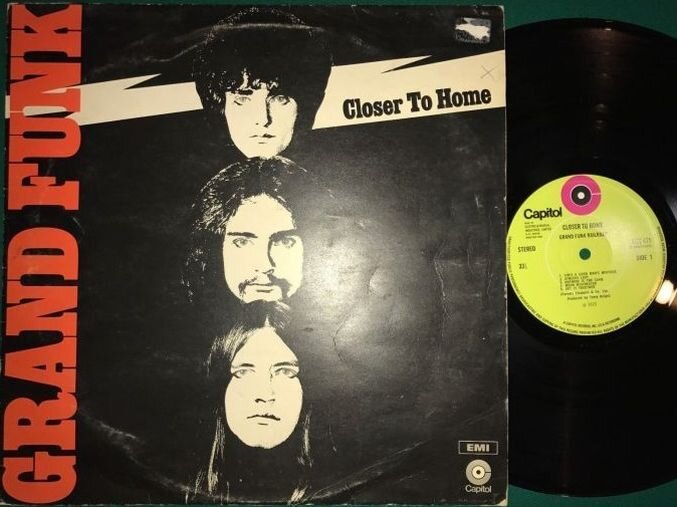 Grand Funk «Closer to Home», 1970 г.