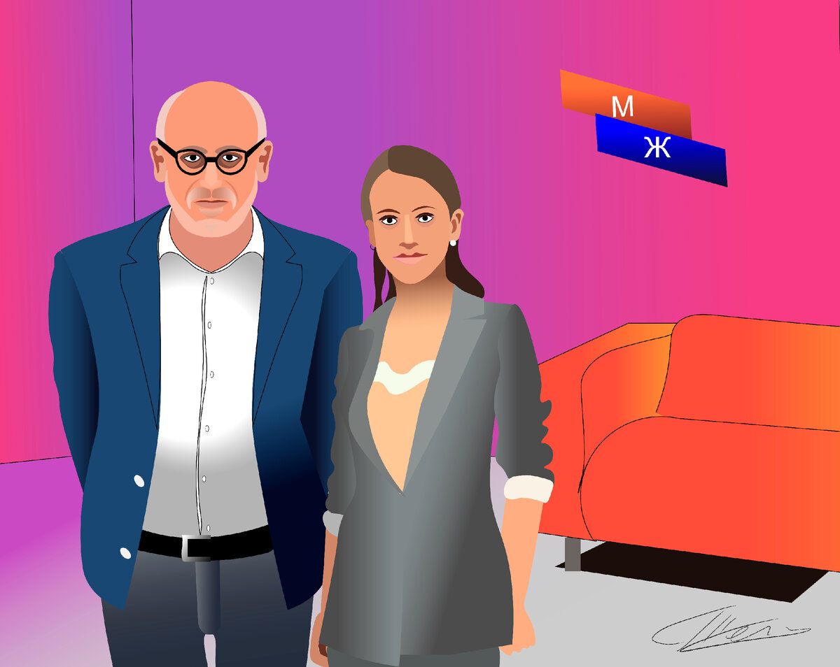 Мой дружеский шарж - комплимент авторам передачи