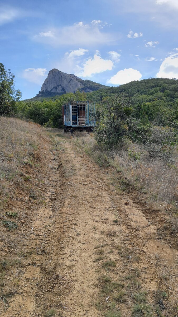Куш-Кая и вагончик