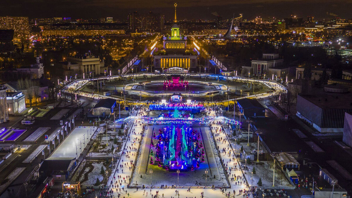 ВДНХ Каток 2021-2022 г.