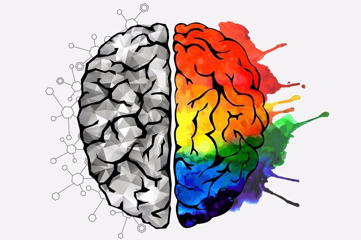 такое яркое и эксцентричное правое полушарие. :)