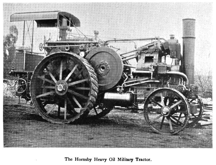 Трактор с нефтяным двигателем Акройда, 1893 год. Фото: Wikipedia 
