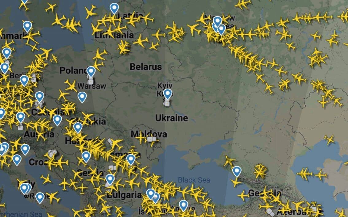 Источник фото: Flightradar📷
