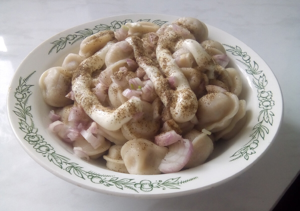 Пример блюда, которое можно есть, соблюдая пельменную диету