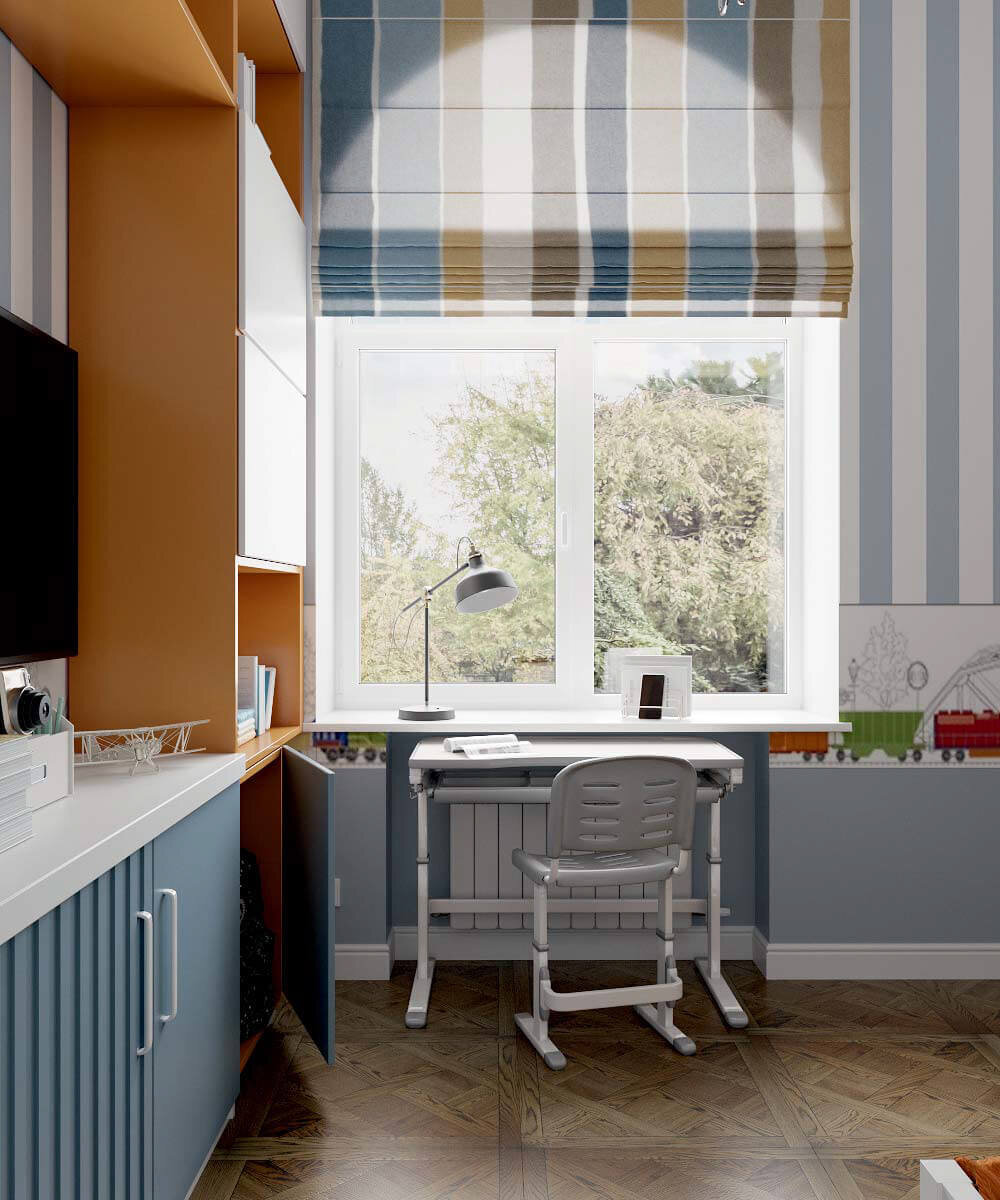 Аккуратный письменный стол