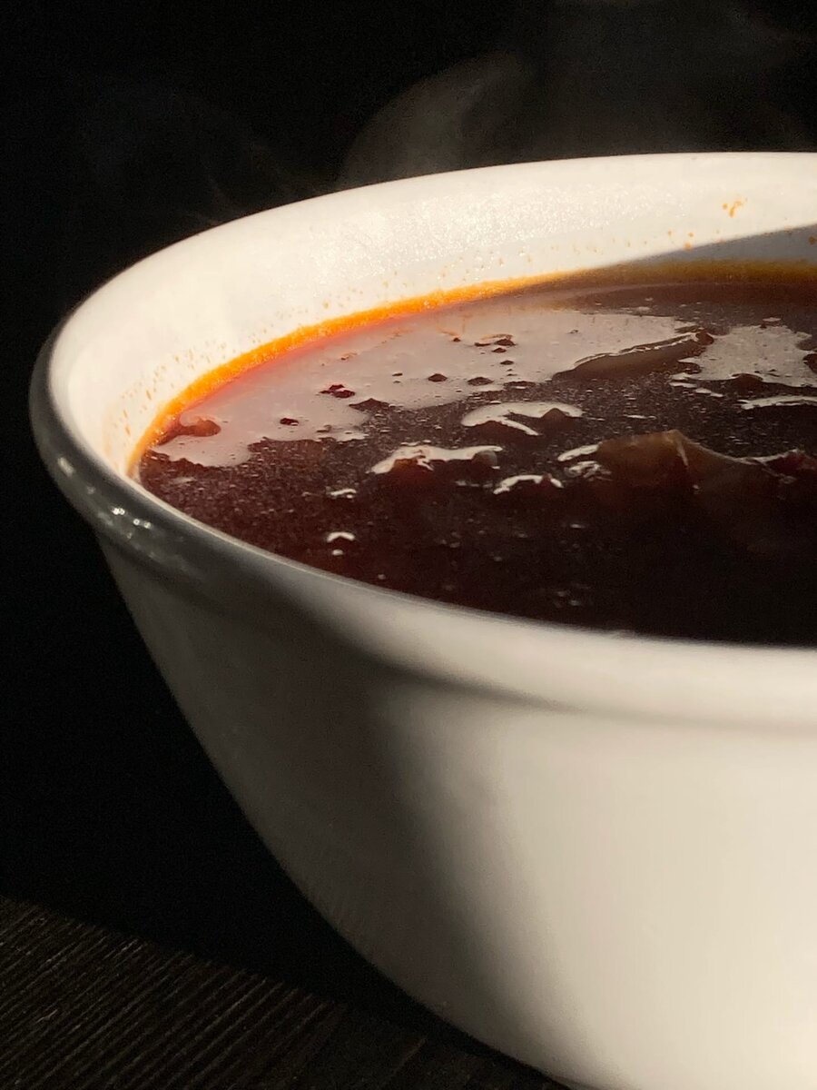 У моего борща случилась фотосессия