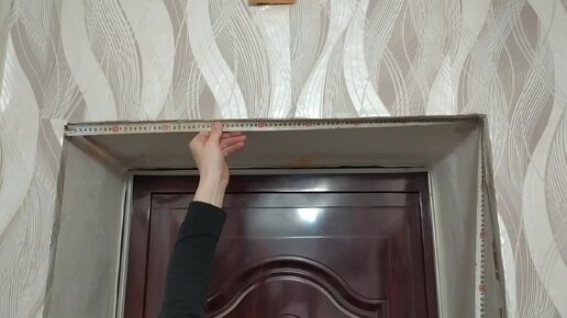 Проще некуда, изготовление откоса входной двери из пластика | Наследие ...