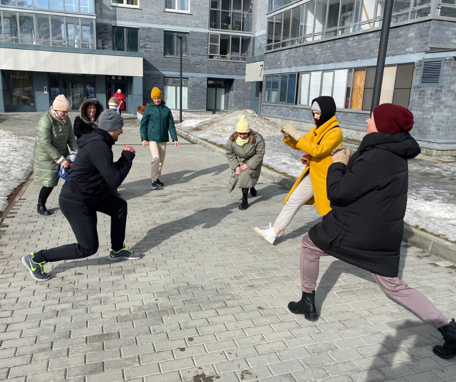 Тренировка в ЖК "Бриз" 
