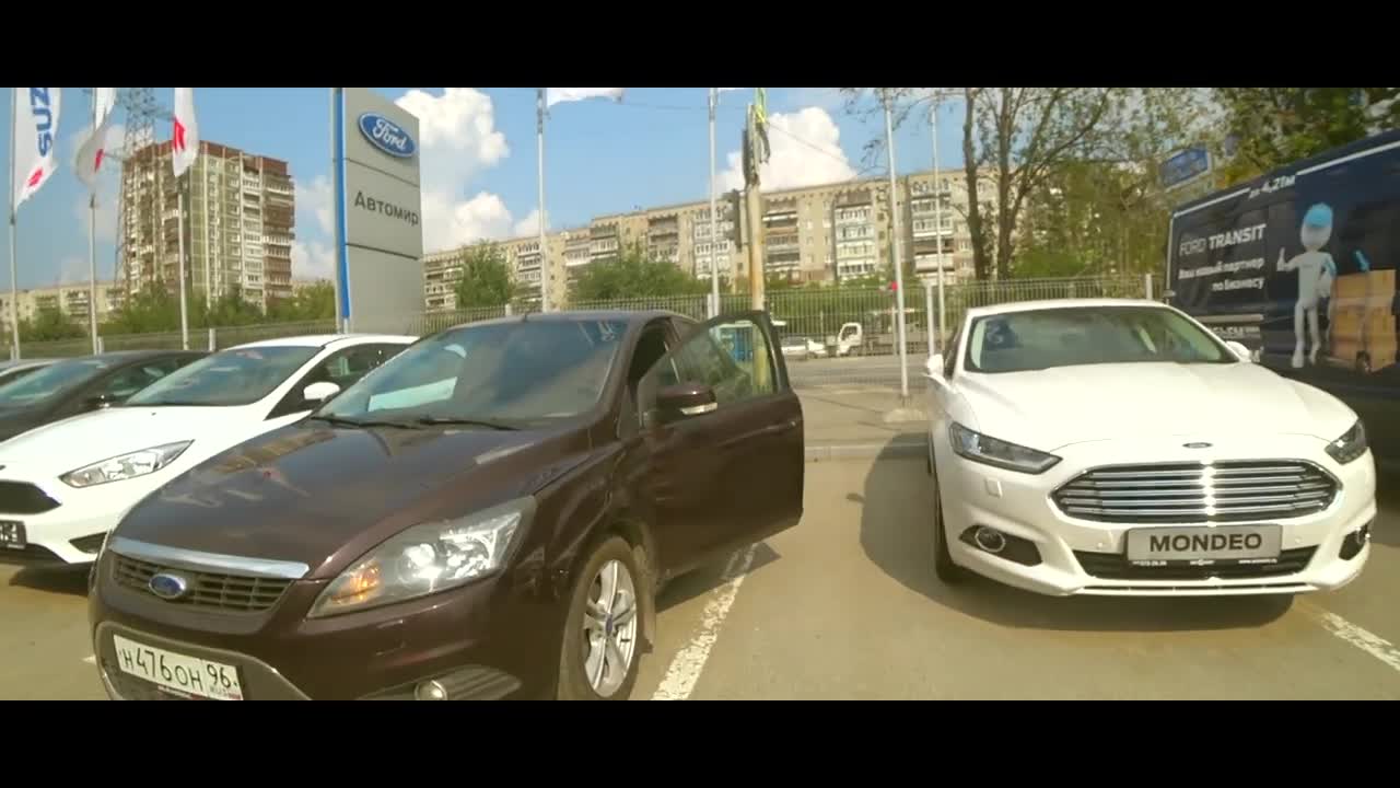 Накладки на фары реснички на машине Ford Mondeo