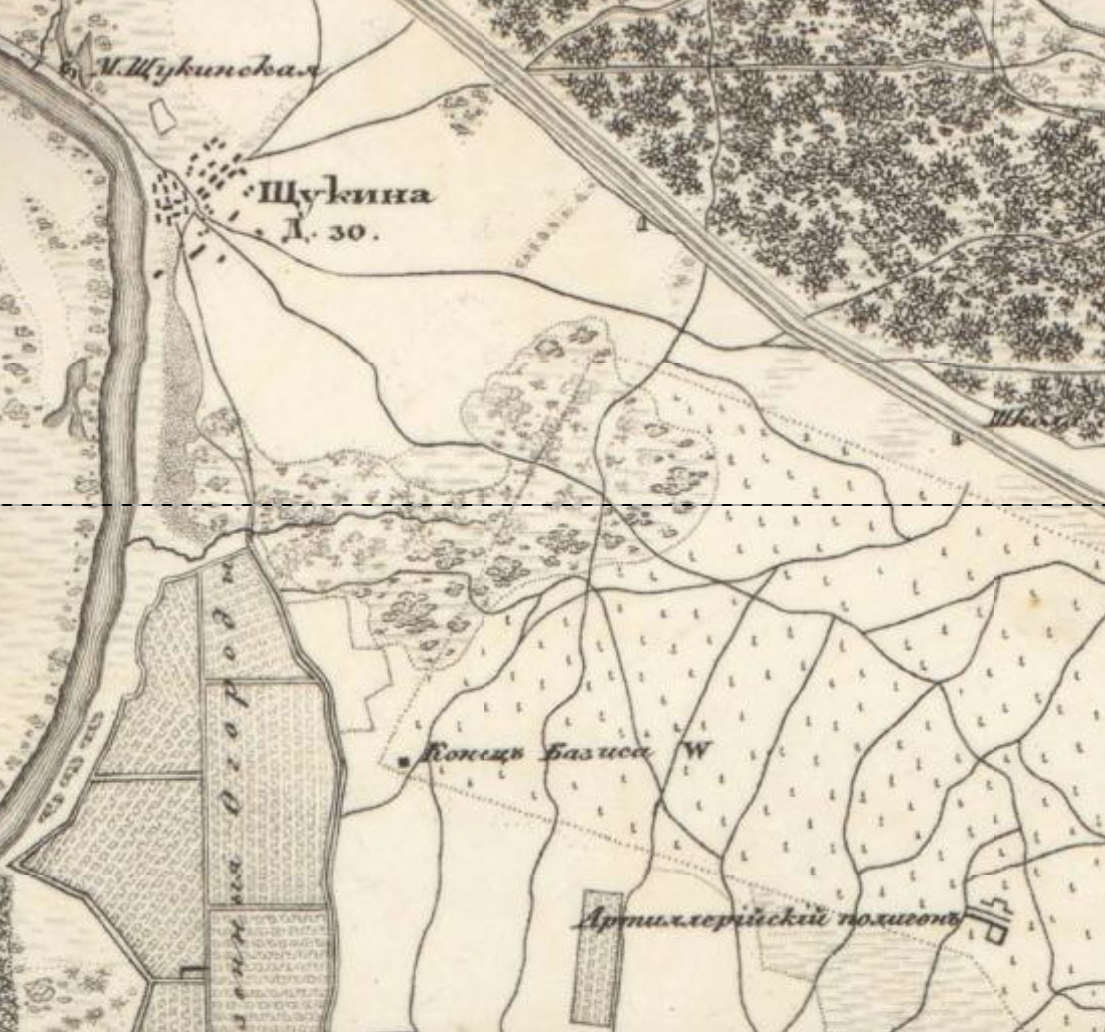 Карта москвы 1850 х годов