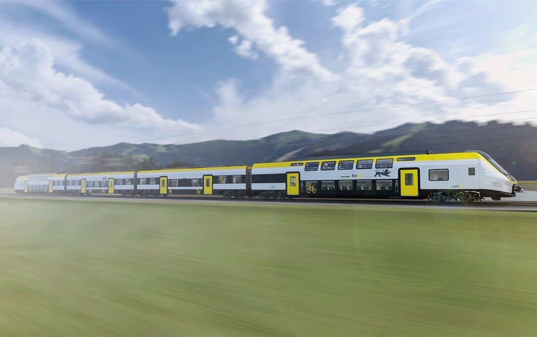  Рендер поезда Coradia Stream HC для Германии. Источник: Alstom