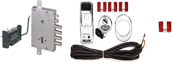 Комплект замка и оборудования.