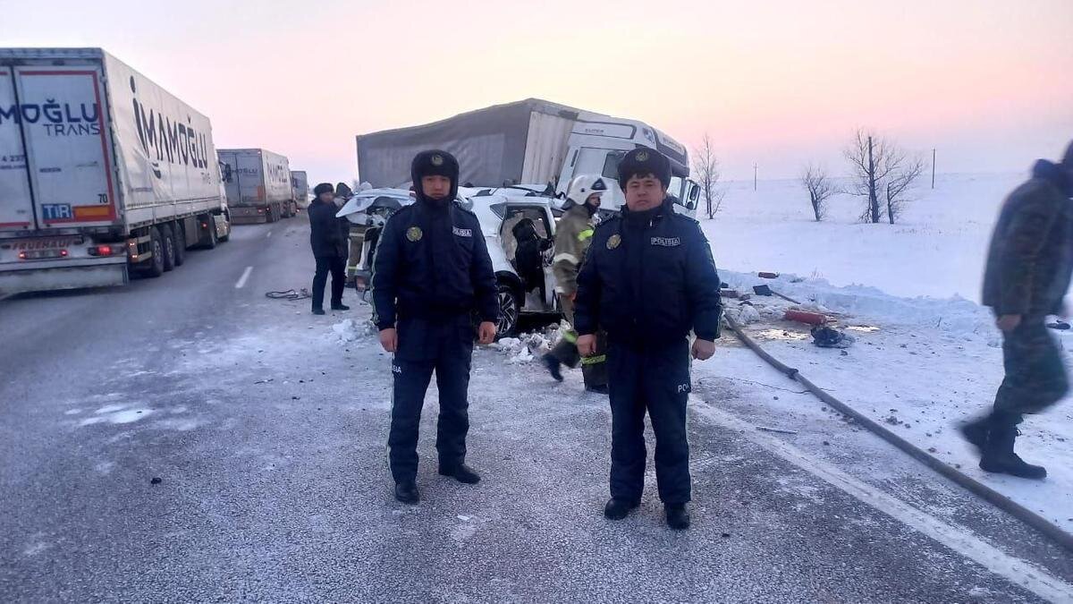    Место ДТП:@POLICE_of_KZ