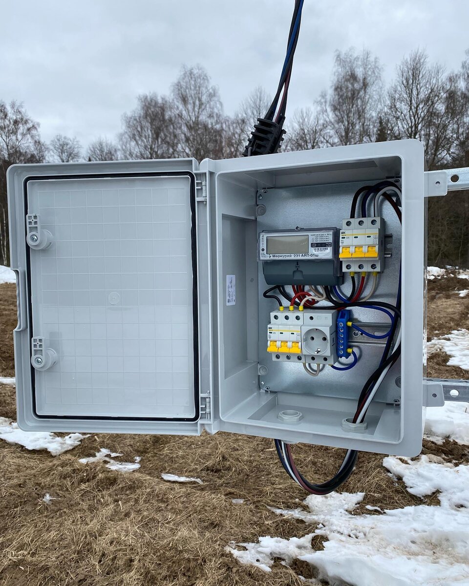 Электрический щиток.