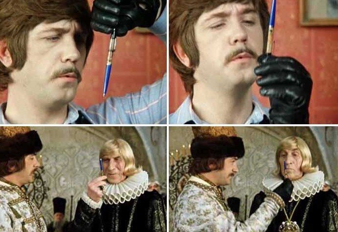 Кадры из фильма "Иван Васильевич меняет профессию"