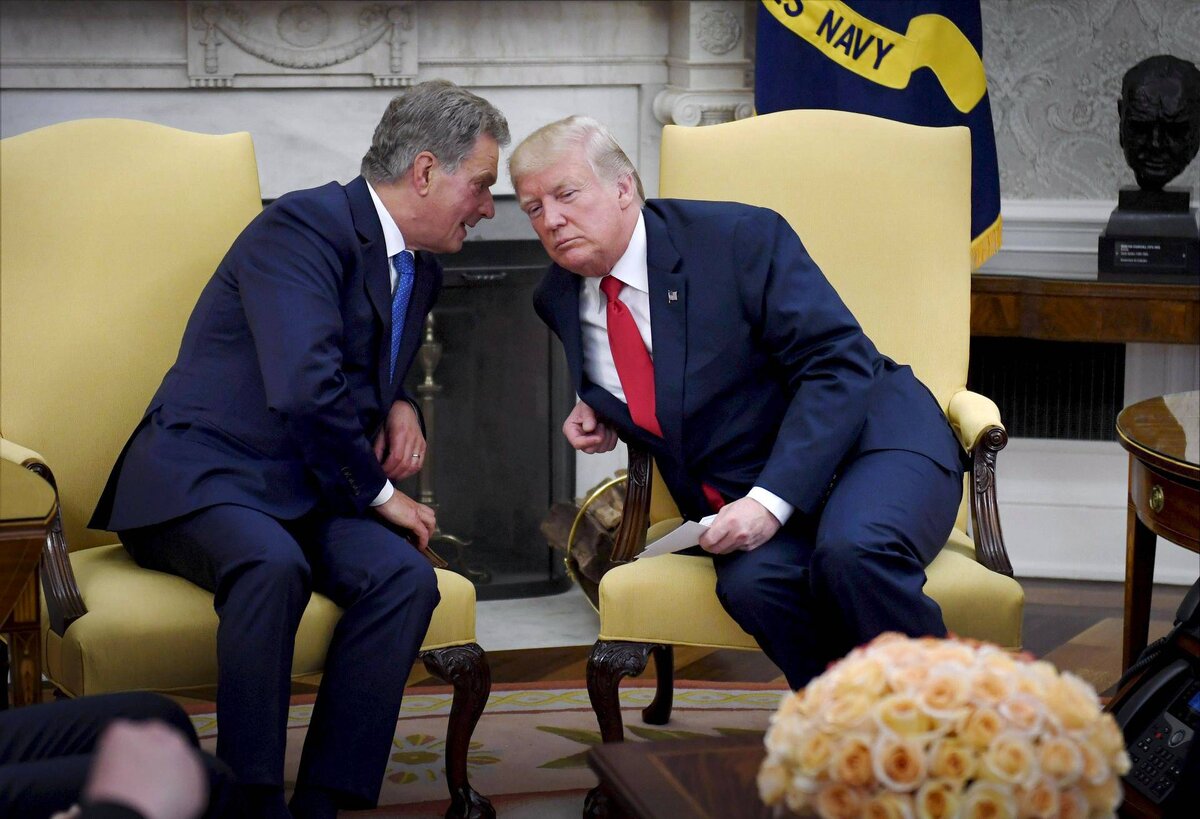 Джон Болтон пишет, что Ниинистё консультировал Трампа за закрытыми дверями. Фото: Antti Aimo-Koivisto / Lehtikuva