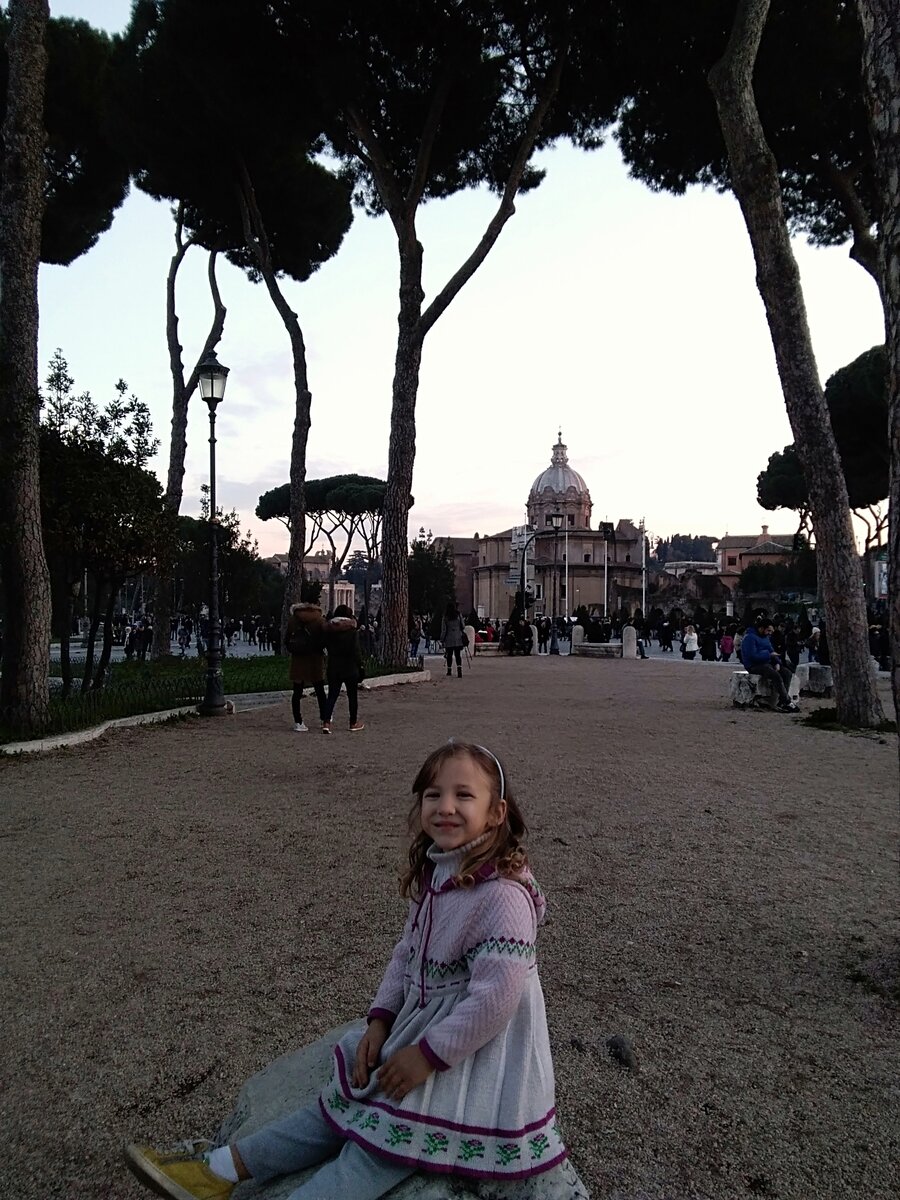 Рим, Piazza Venezia. Фото из личной коллекции.