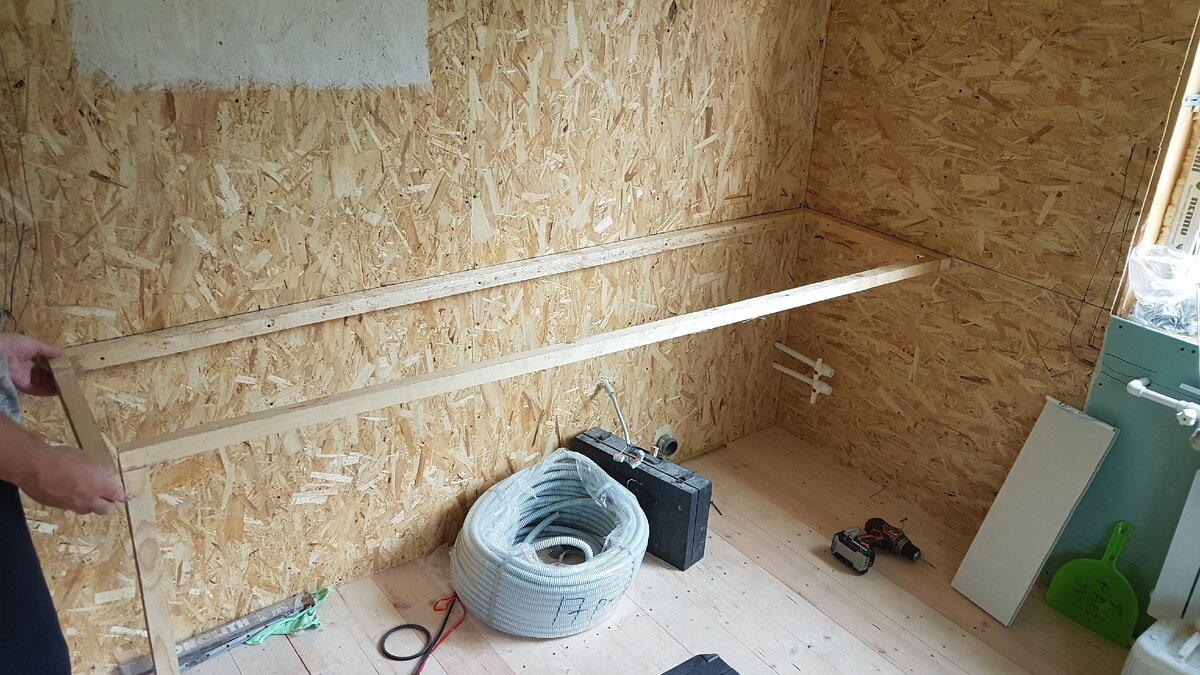 Каркас под наш подоконник