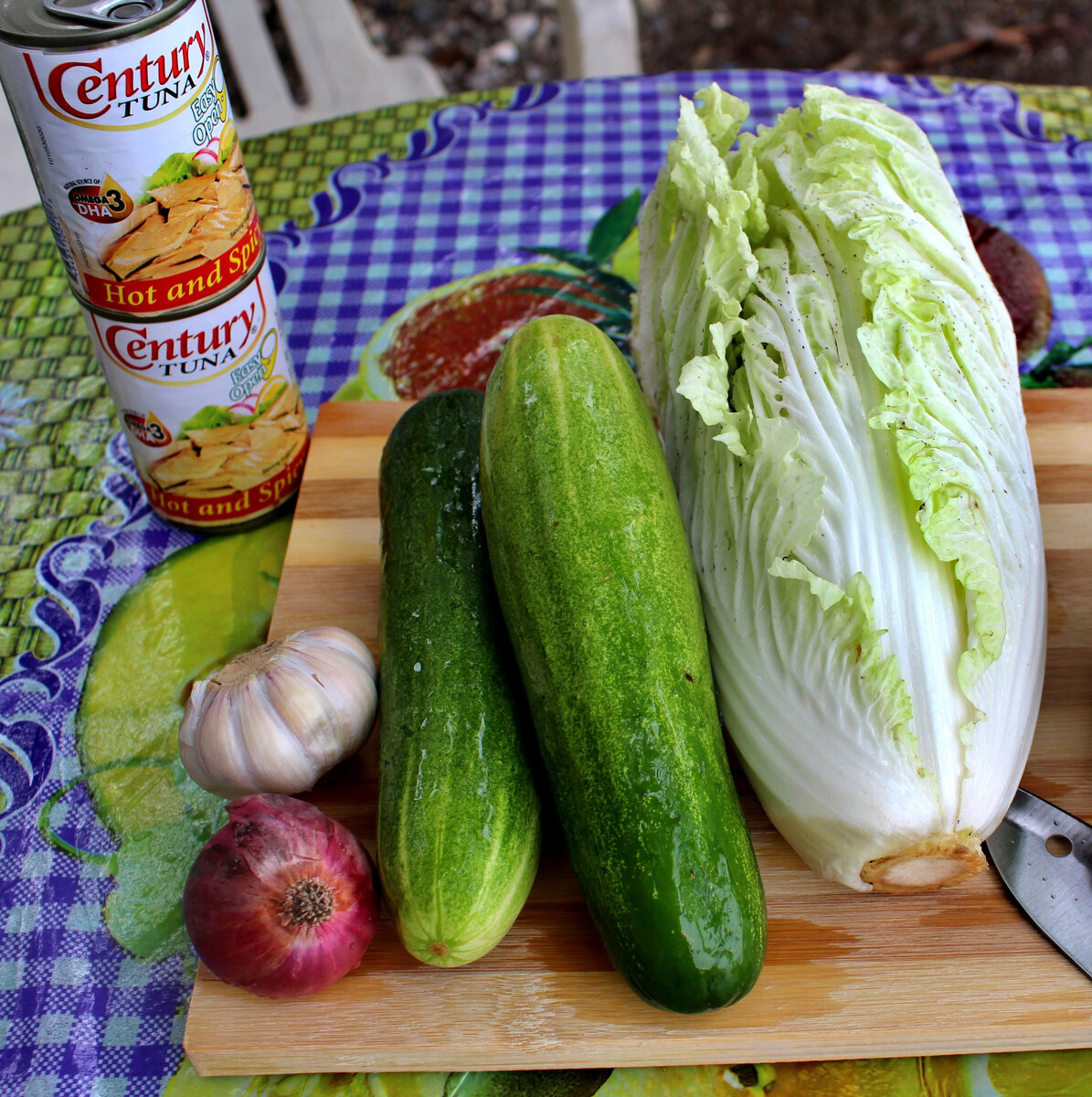 Ингридиенты для салата 