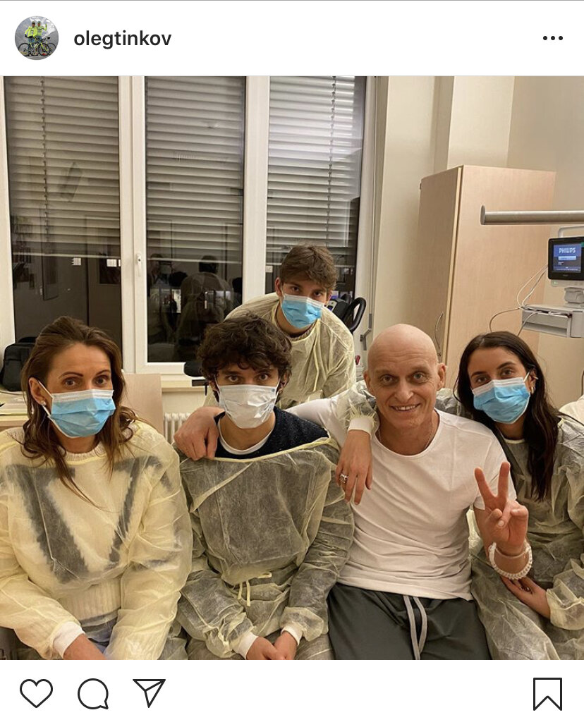 фото из Инстаграмм Олега Тинькова